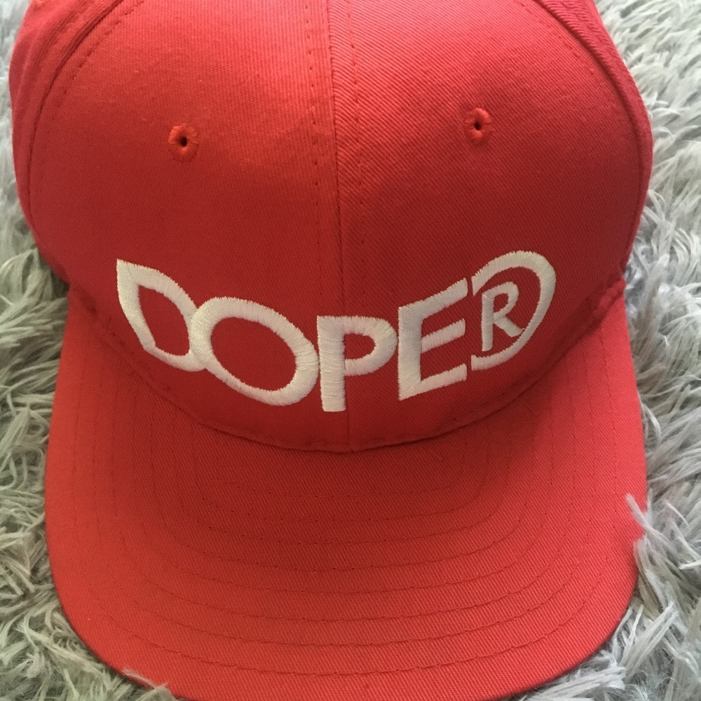 Red Dope Snapback Hat